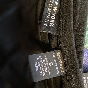 Silky soft mid length black skirt